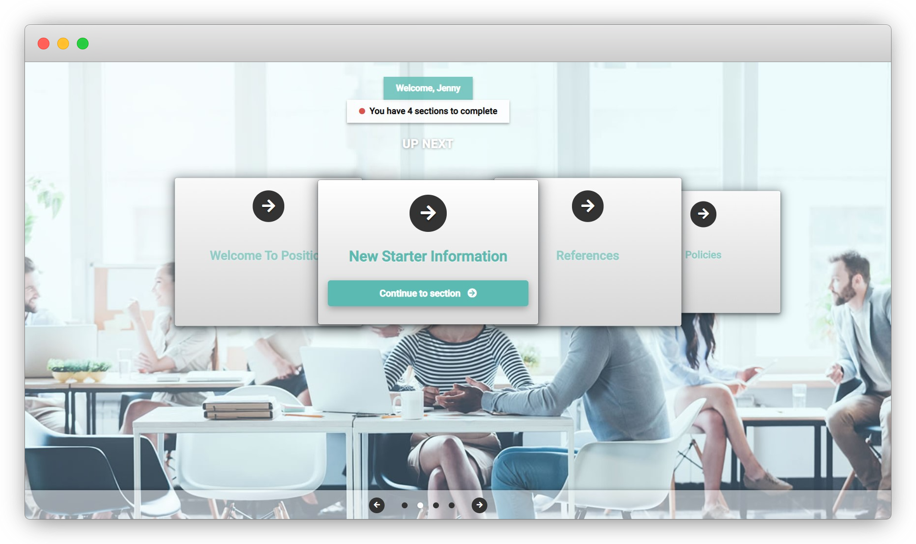 Onboarding Carousel - Frame