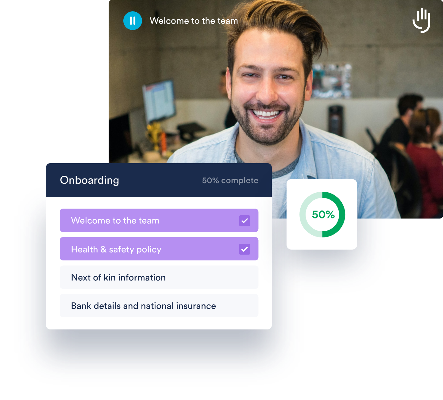 Tribepad onboarding in healthcare