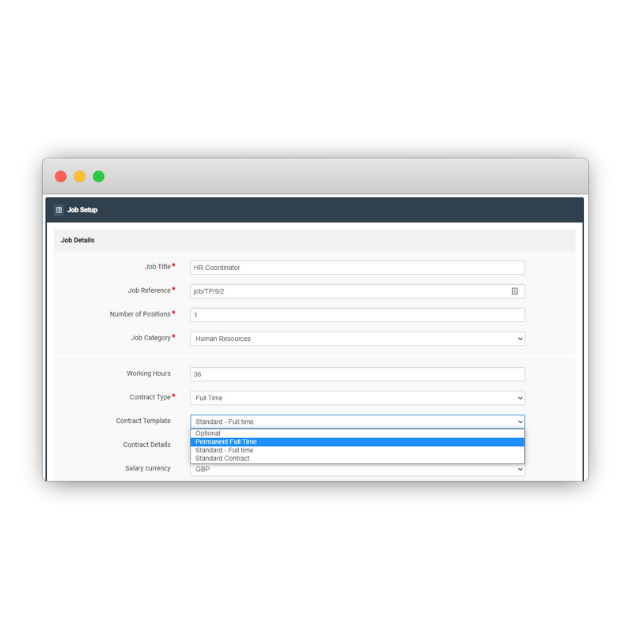 Select Contract Browser